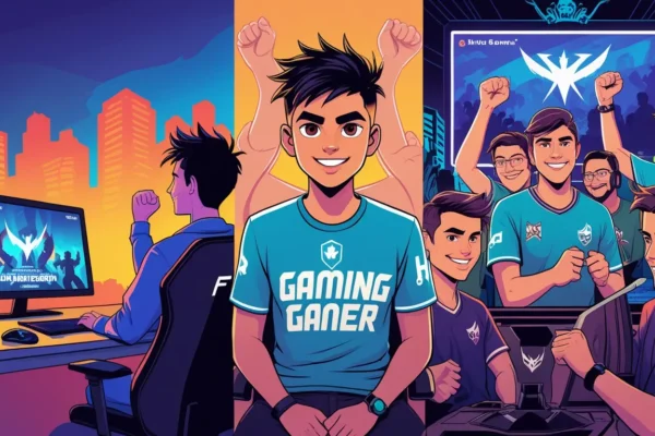 Rute Karier dari Pemain Biasa Menjadi Pro Player Melalui Komunitas